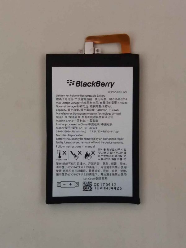 blackberry keyone battery bat 63108 003