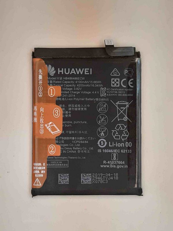 original huawei mate 20 pro p30 pro hb486486ecw battery front