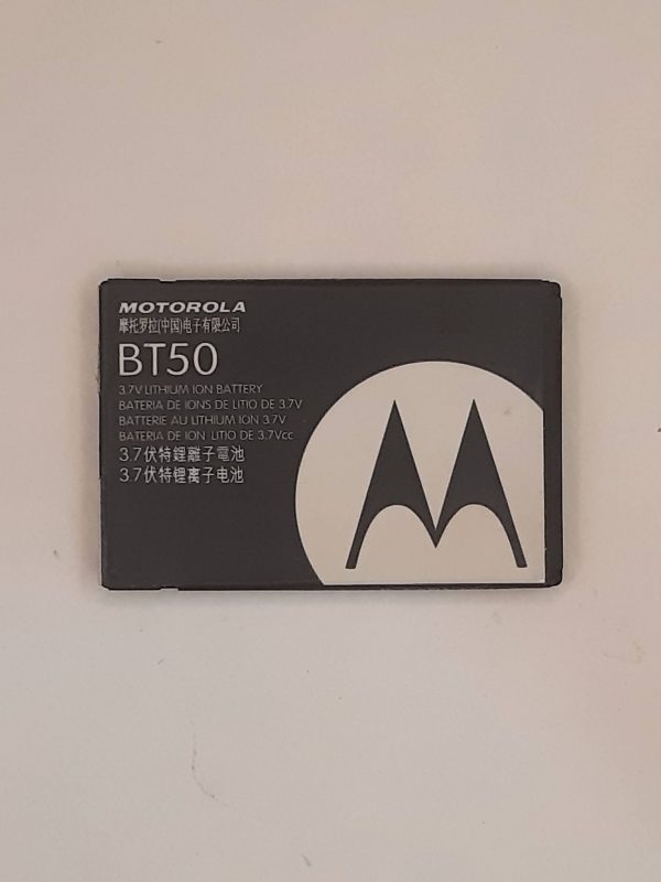 motorola moto v360 361 a1200 c975 c980 e1000 v190 v980 v1050 snn5766 bt50 battery frontside