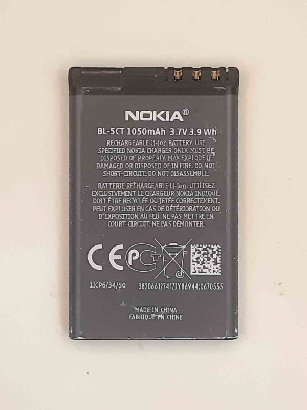 original nokia 3720 classic 5220 xpressmusic 6303 classic 6303i classic 6730 classic c3 01 touch and type c5 00 c6 01 bl 5ct battery back