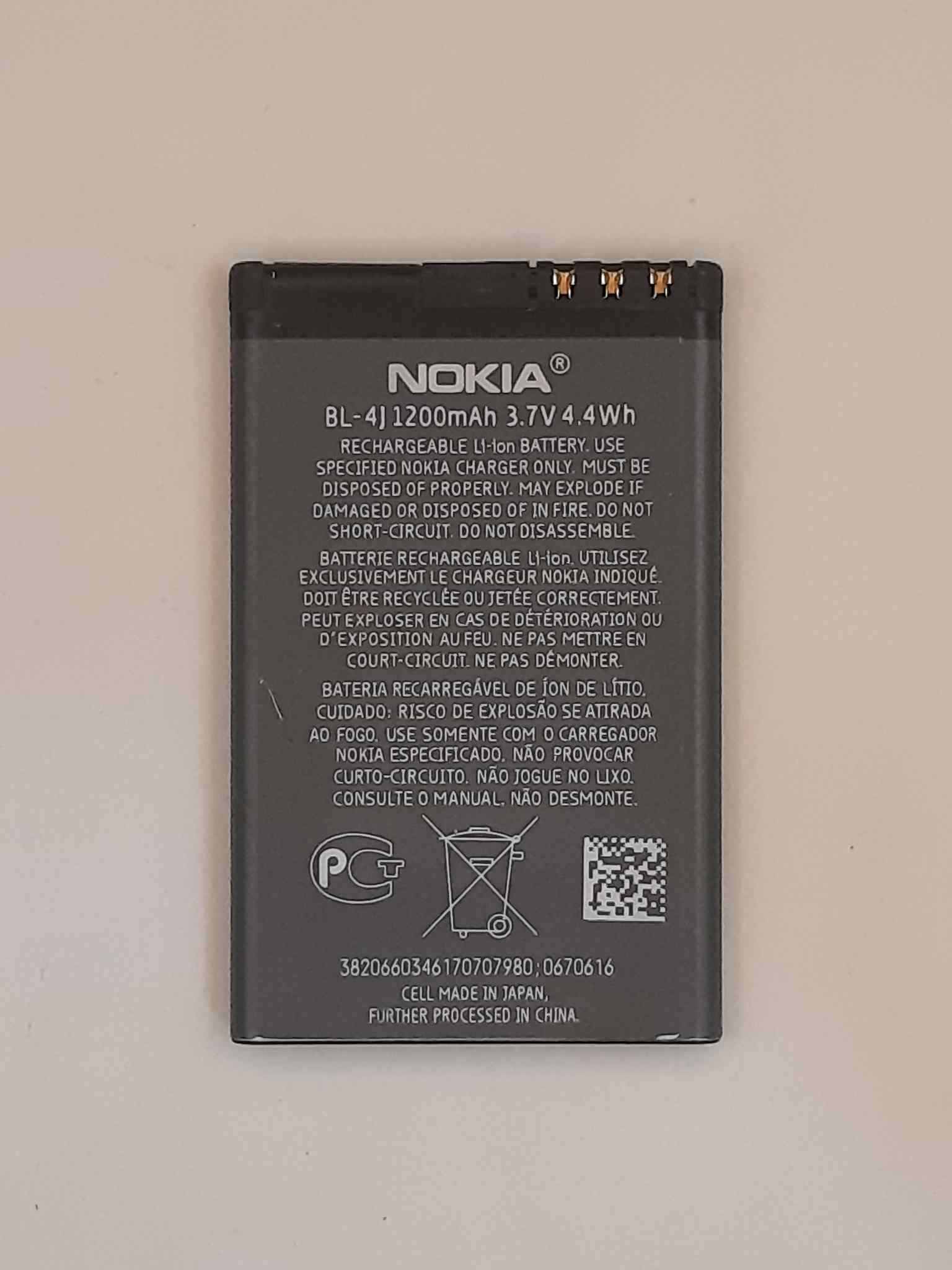 nokia bl4j battery