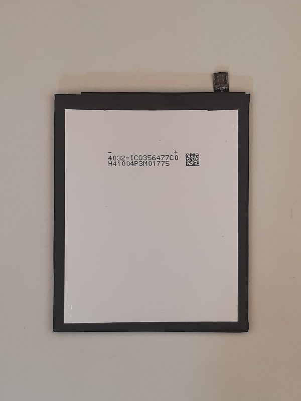 moto m battery backside