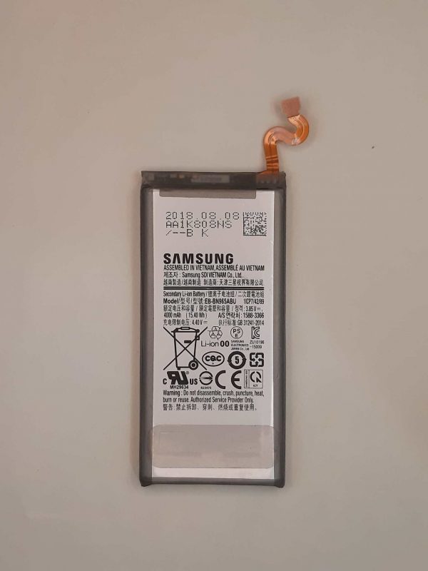 samsung note 9 battery