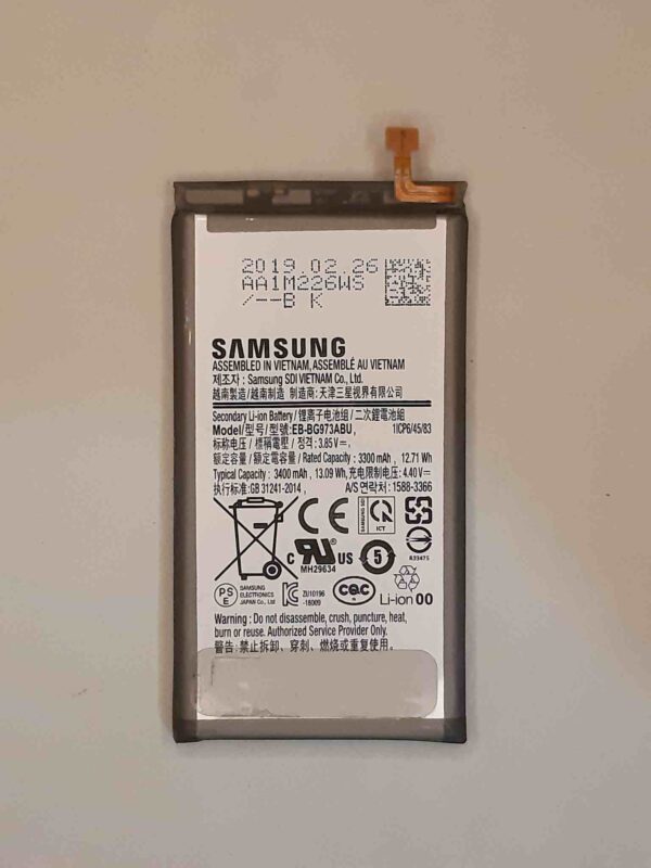 samsung galaxy s10 eb bg973abu battery